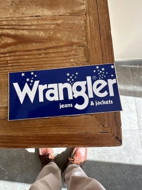 Wrangler sticker jeans & Jackets, Ophalen of Verzenden, Nieuw, Merk