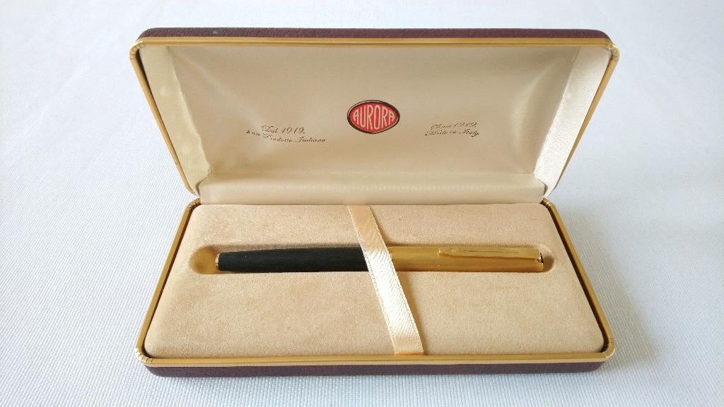 Aurora 98 Archivi Storici Black&Gold Vulpen 14K/585 M-nib, Neuf, Autres marques, Enlèvement ou Envoi, Avec boîte