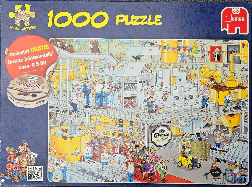 Puzzels Jan Van Haasteren, Ophalen, Zo goed als nieuw, Legpuzzel