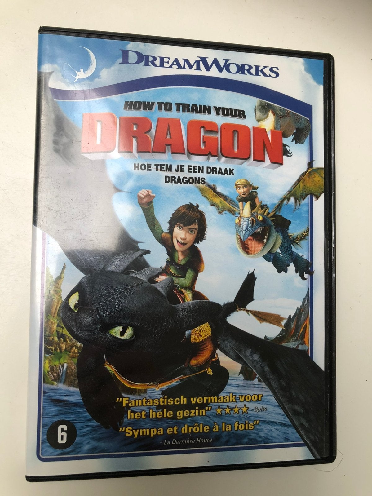 DVD How to train your dragon, Ophalen of Verzenden, Zo goed als nieuw