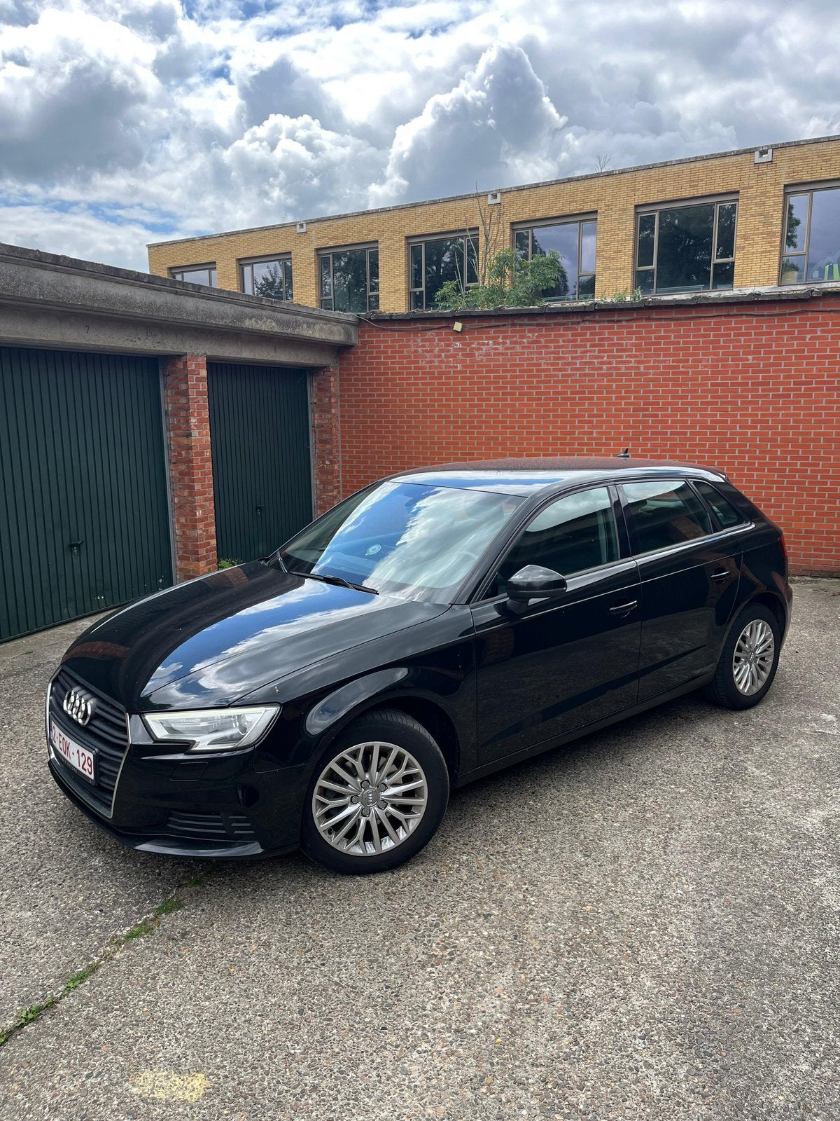 Audi a3 2017 sportback 1.6, Auto's, Zwart, 5 deurs, Particulier, Te koop