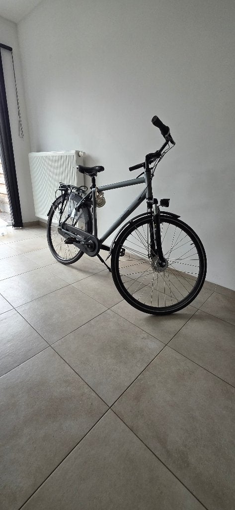 Herenfiets pointer noflik arena, Zo goed als nieuw, 57 tot 61 cm, Schijfrem, Ophalen