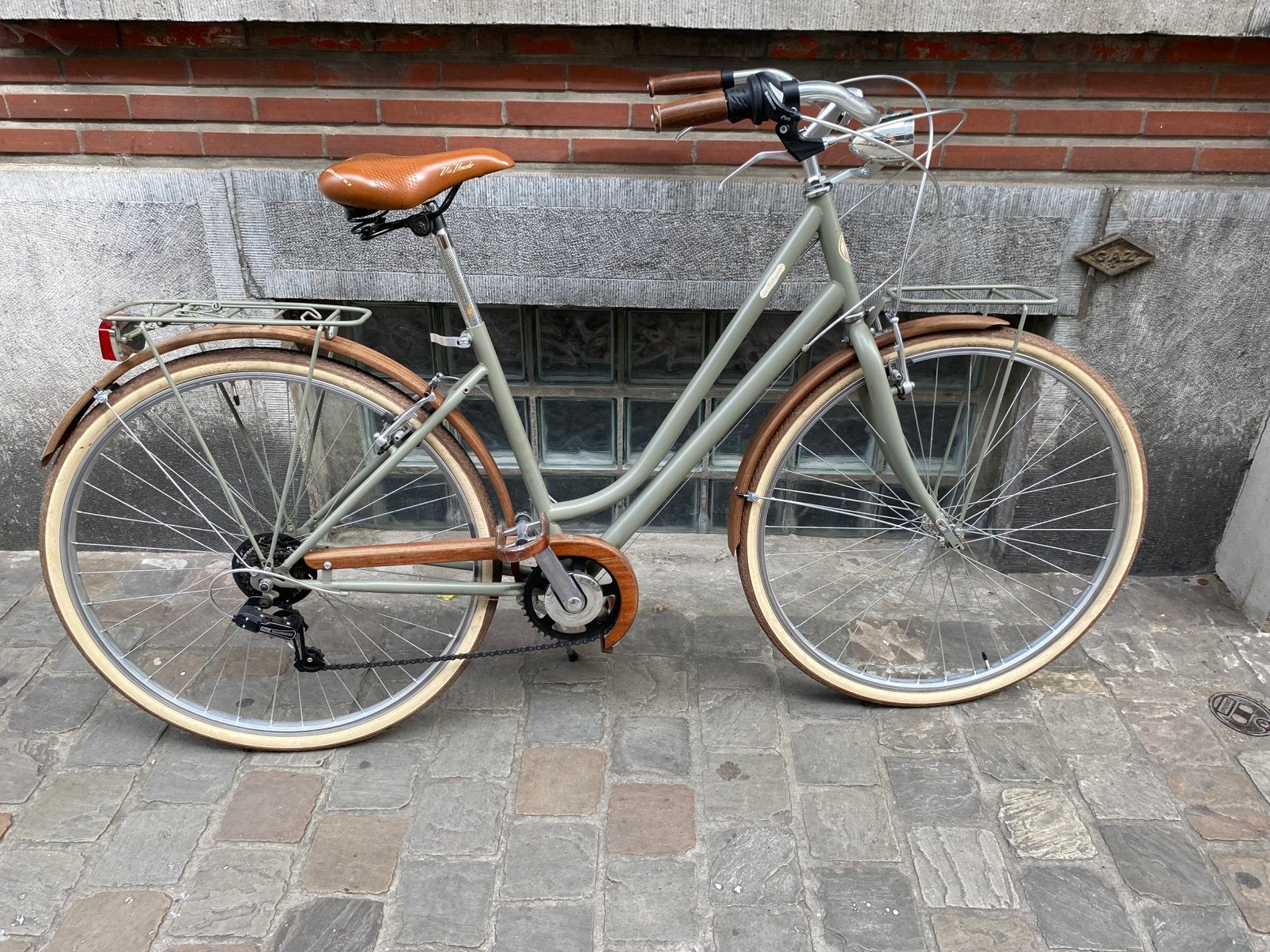Velo femme vert de gris Velomarche, Vélos & Vélomoteurs, Enlèvement, Comme neuf