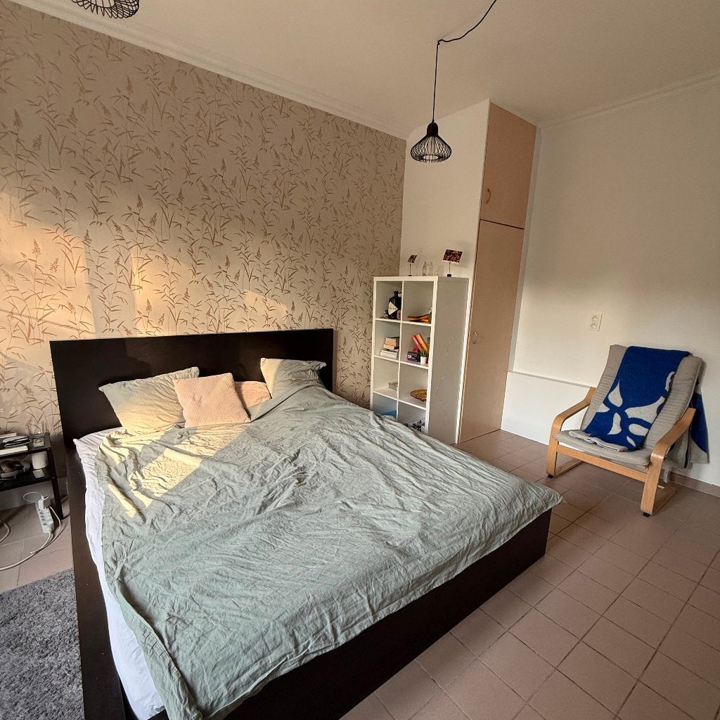 Bed Malm Ikea 180 x 200, Ophalen, Zwart, Zo goed als nieuw, 180 cm