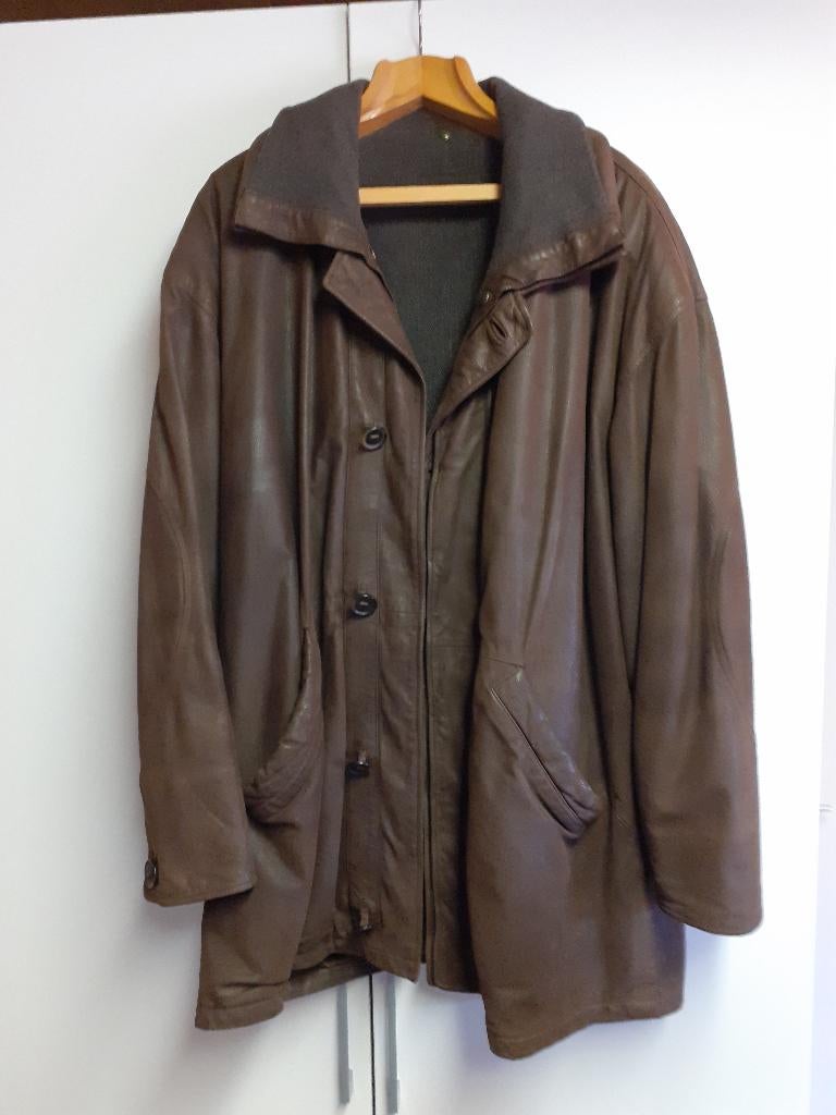 Winterjas heren, Kleding | Heren, Ophalen, Gedragen, Maat 52/54 (L), Bruin