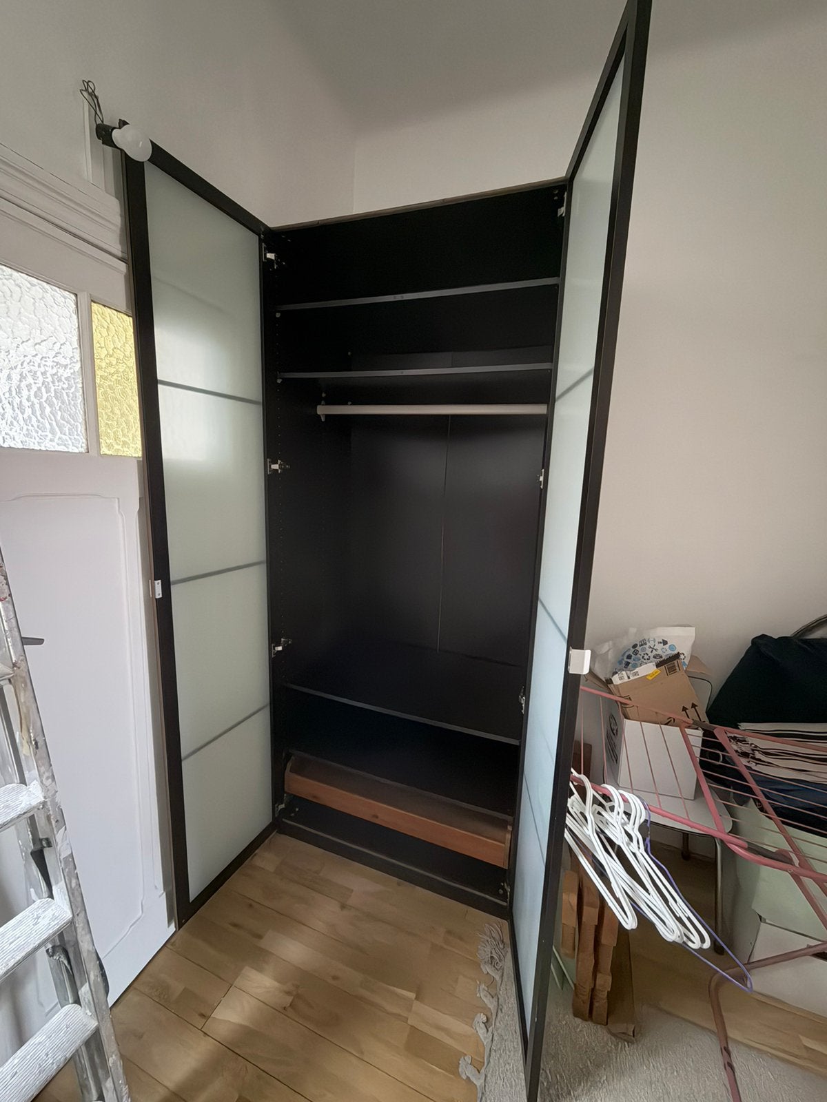 Armoire IKEA, Maison & Meubles, Teck, 100 à 150 cm, Utilisé, Avec tiroir(s)