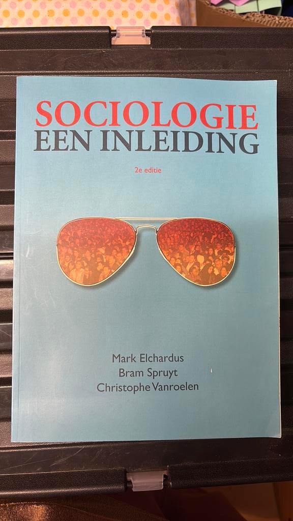 Mark Elchardus - Sociologie, een inleiding, Boeken, Ophalen of Verzenden, Nederlands, Mark Elchardus; Christophe Vanroelen; Bram Spruyt