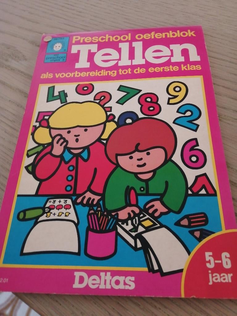 DELTA'S nieuw oefenboek "tellen, Ophalen of Verzenden, Nieuw, Rekenen