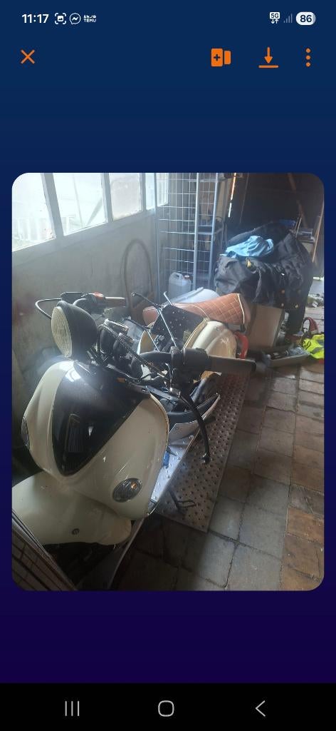 Scooter, Ophalen