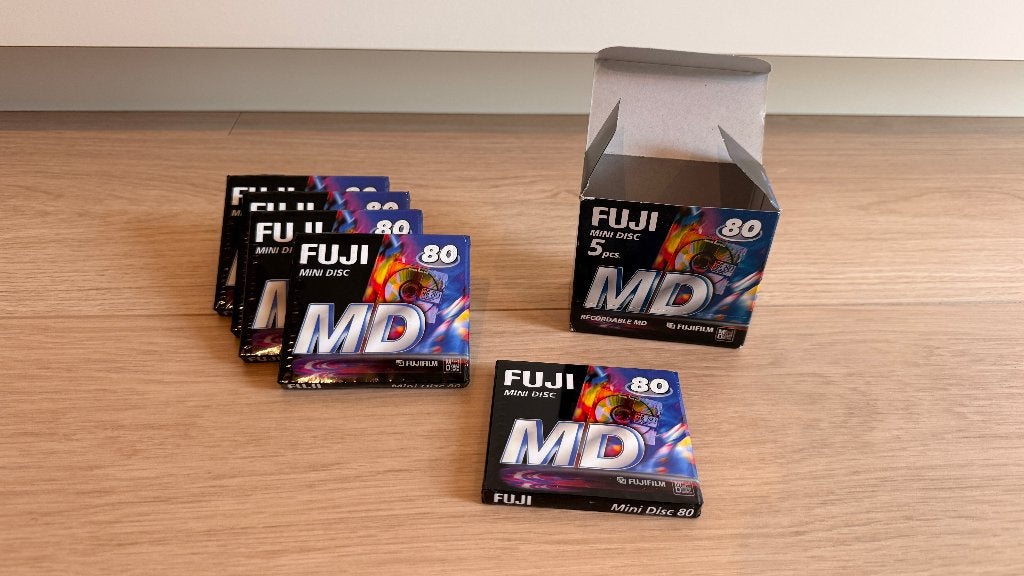 Minidisc NIEUW - 5 stuks, Audio, Tv en Foto, Walkmans, Discmans en Minidiscspelers, Ophalen