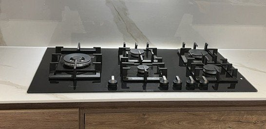 Luxe Bosch Serie 6 Gaskookplaat 90cm met 5 branders, Elektronische apparatuur, Kookplaten, Ophalen, Gebruikt, Inbouw, Gas