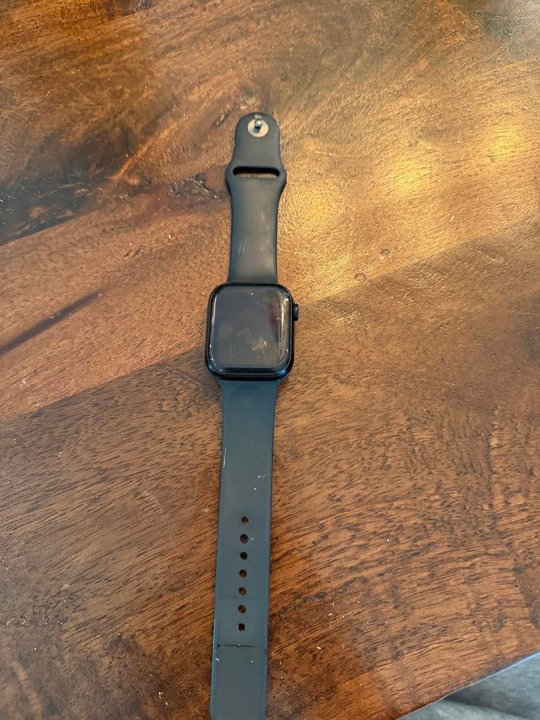 Apple watch series 9, Handtassen en Accessoires, Smartwatches, Zwart, IOS, Ophalen of Verzenden, Zo goed als nieuw