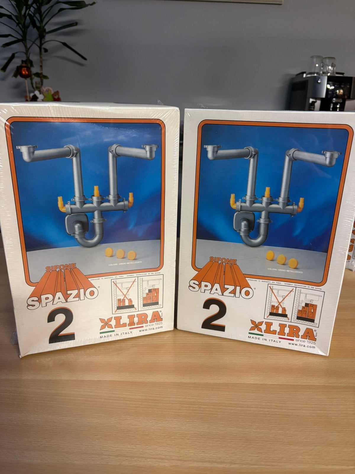 Dubbele sifone 2 st. (Nieuw), Ophalen of Verzenden, Nieuw, Wastafel