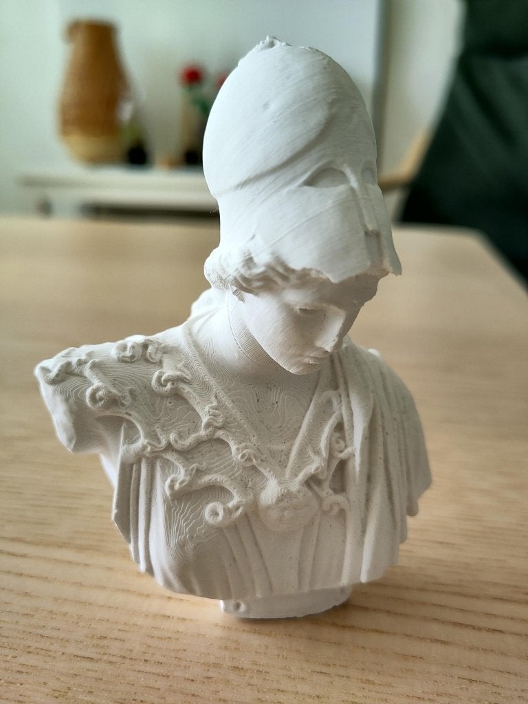 Gipsen beeldje Pallas Athena, Enlèvement ou Envoi, Utilisé, Religion