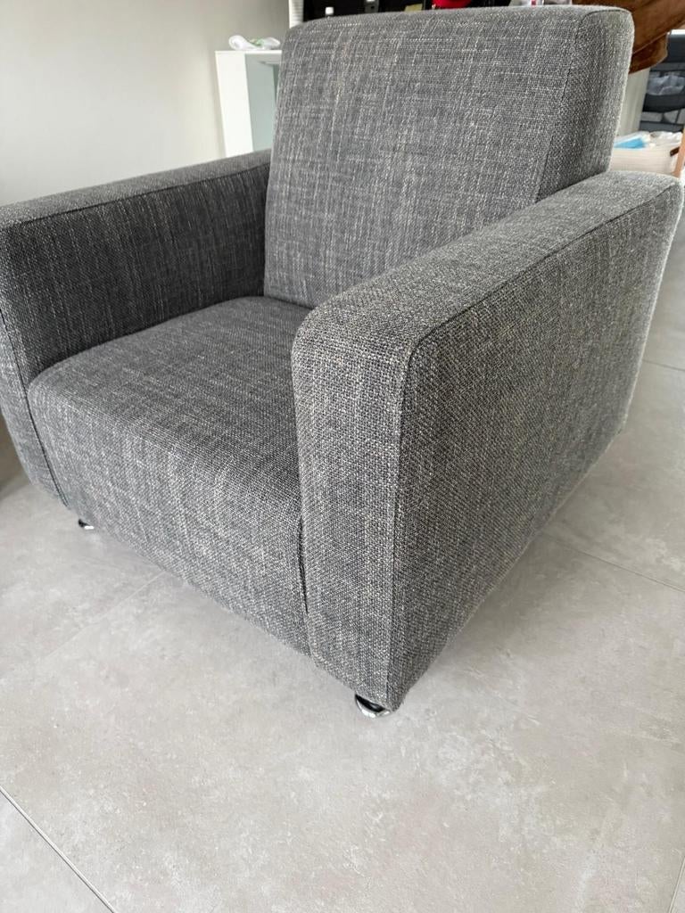 Fauteuil Goossens, Ophalen, Zo goed als nieuw, Eenpersoons, Stof