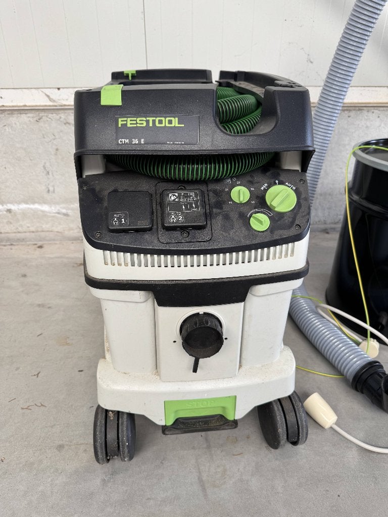 Festool CTM 36 E industriële stofzuiger + Oneida Dust Deputy, Doe-het-zelf en Bouw, Reinigingsmachines, Ophalen, Zo goed als nieuw