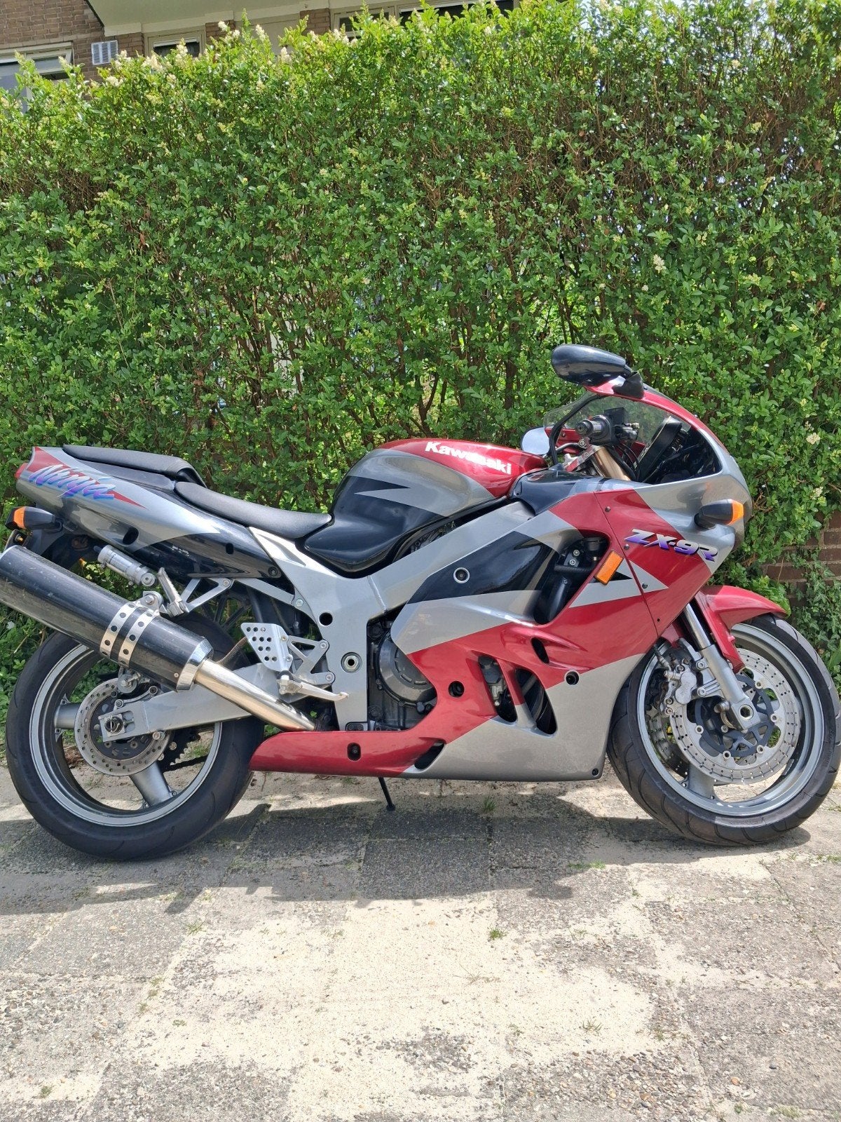 zeer nette kawasaki zx9r oldskool, Motoren, 4 cilinders, Gebruikt, 900 cc, Meer dan 35 kW