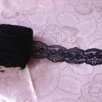 Dentelle noire  deux bobines 194m pour 15€, Enlèvement ou Envoi, Neuf, Dentelle