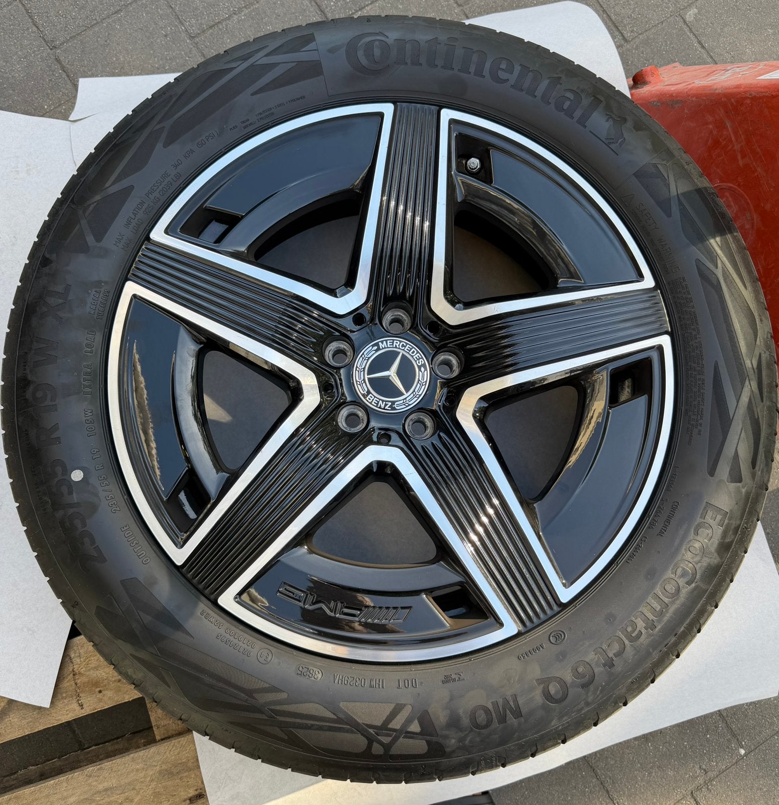 Jantes + Pneus Amg 19 pouces Mercedes Glc Année 2026 R19, Pneus et Jantes, 4 Saisons, 19 pouces, Enlèvement