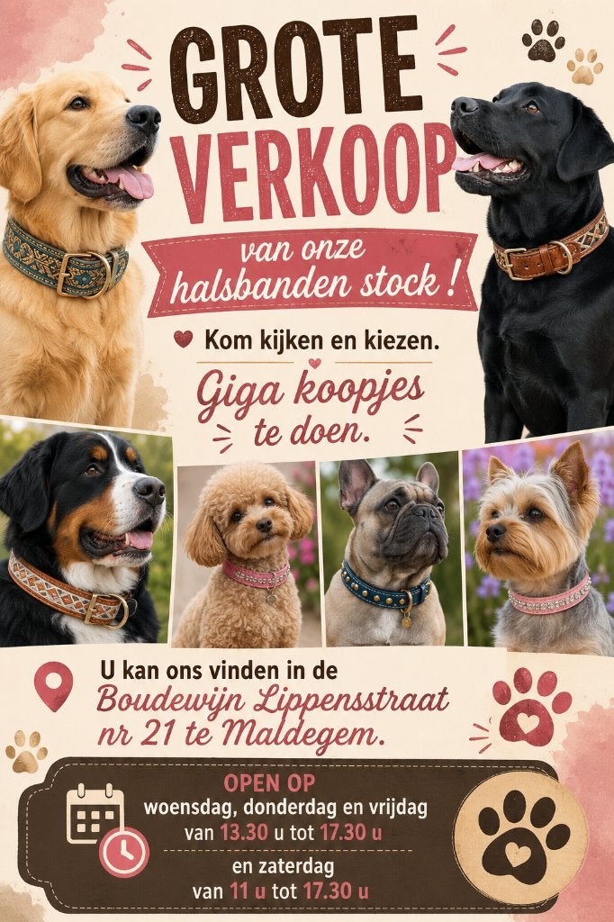 Grote stockverkoop van hals en leibanden aan spotprijzen !, Enlèvement, Neuf