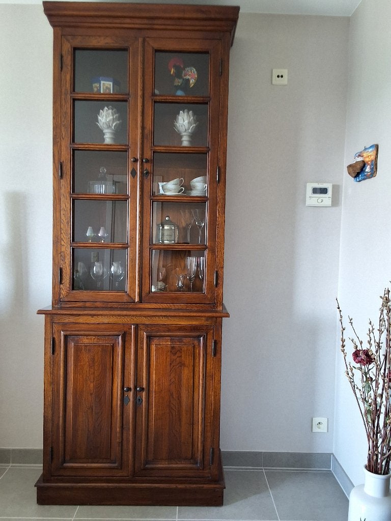 kast, Ophalen, 200 cm of meer, Eikenhout, 50 tot 100 cm