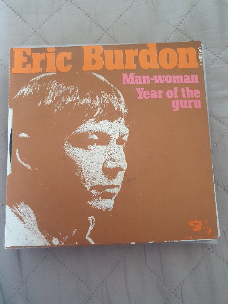 S - Eric Burdon – Man-Woman  Year Of The Guru - 1970, Cd's en Dvd's, 7 inch, Ophalen of Verzenden, Zo goed als nieuw, EP