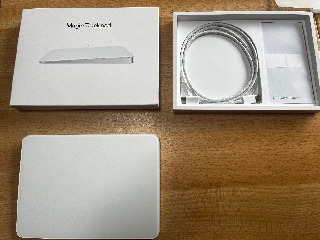 Apple magic trackpad usb-c, Informatique & Logiciels, Souris, Comme neuf, Enlèvement, Apple, Trackpad