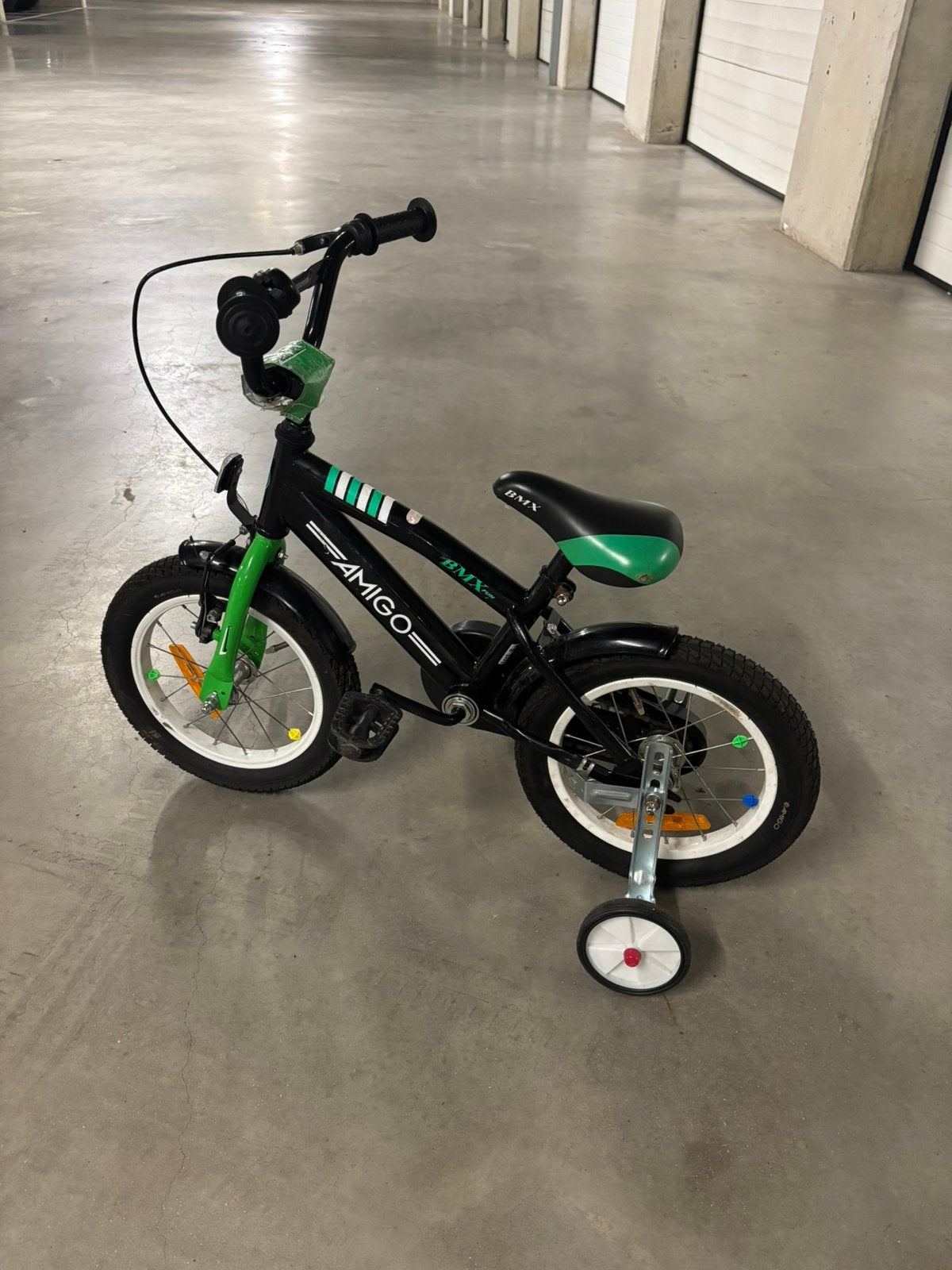 Kinderfiets met zijwieltjes - 14 inch, Fietsen en Brommers, Ophalen, Zo goed als nieuw, Zijwieltjes
