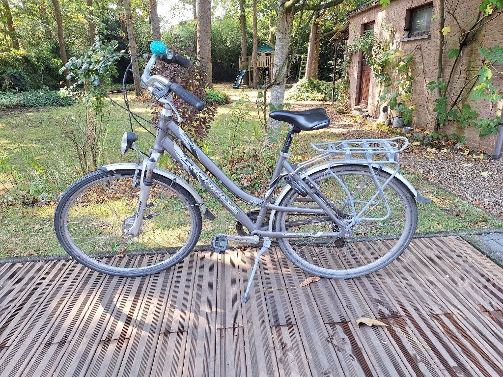Granville damesfiets, Fietsen en Brommers, Fietsen | Dames | Damesfietsen, Overige merken, Gebruikt, Velgrem, Versnellingen