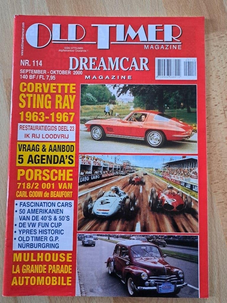 OLD TIMER MAGAZINE - magazines automobiles, Enlèvement ou Envoi, Général, Utilisé, Zie beschrijving