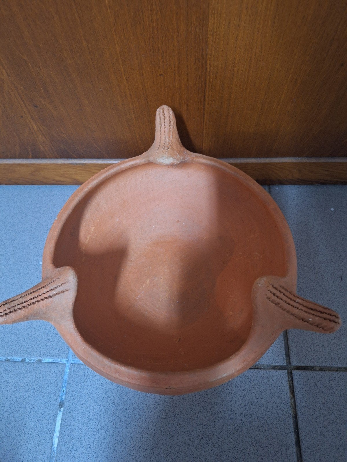 Tajine houder, Ophalen
