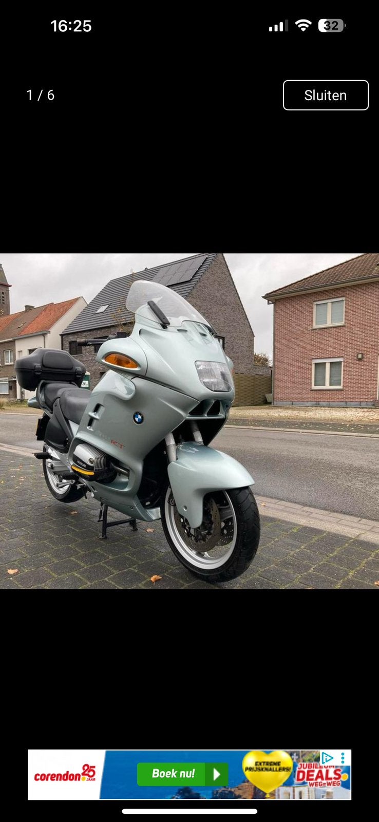 BMW 850 RT  Gletsjer Groen 146000 km 1998 Prijs 2500 euro, 848 cm³, Permis Moto A, Tourisme, Occasion