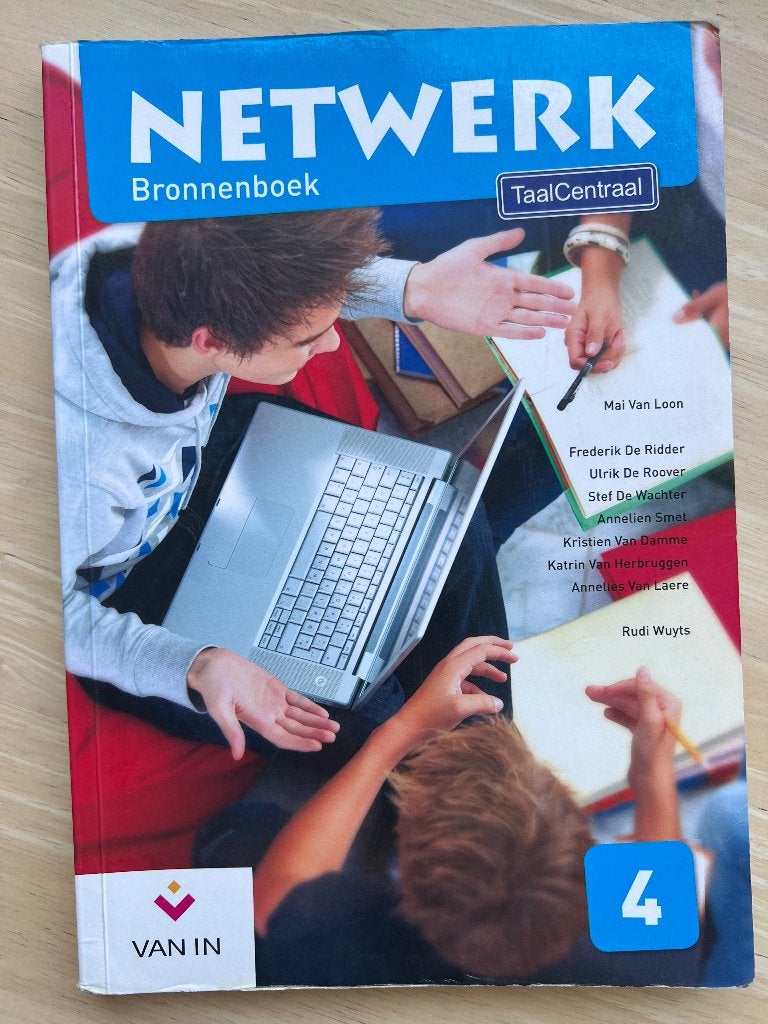 Netwerk TaalCentraal 4 Bronnenboek, Boeken, Ophalen, Gelezen, ASO, Nederlands