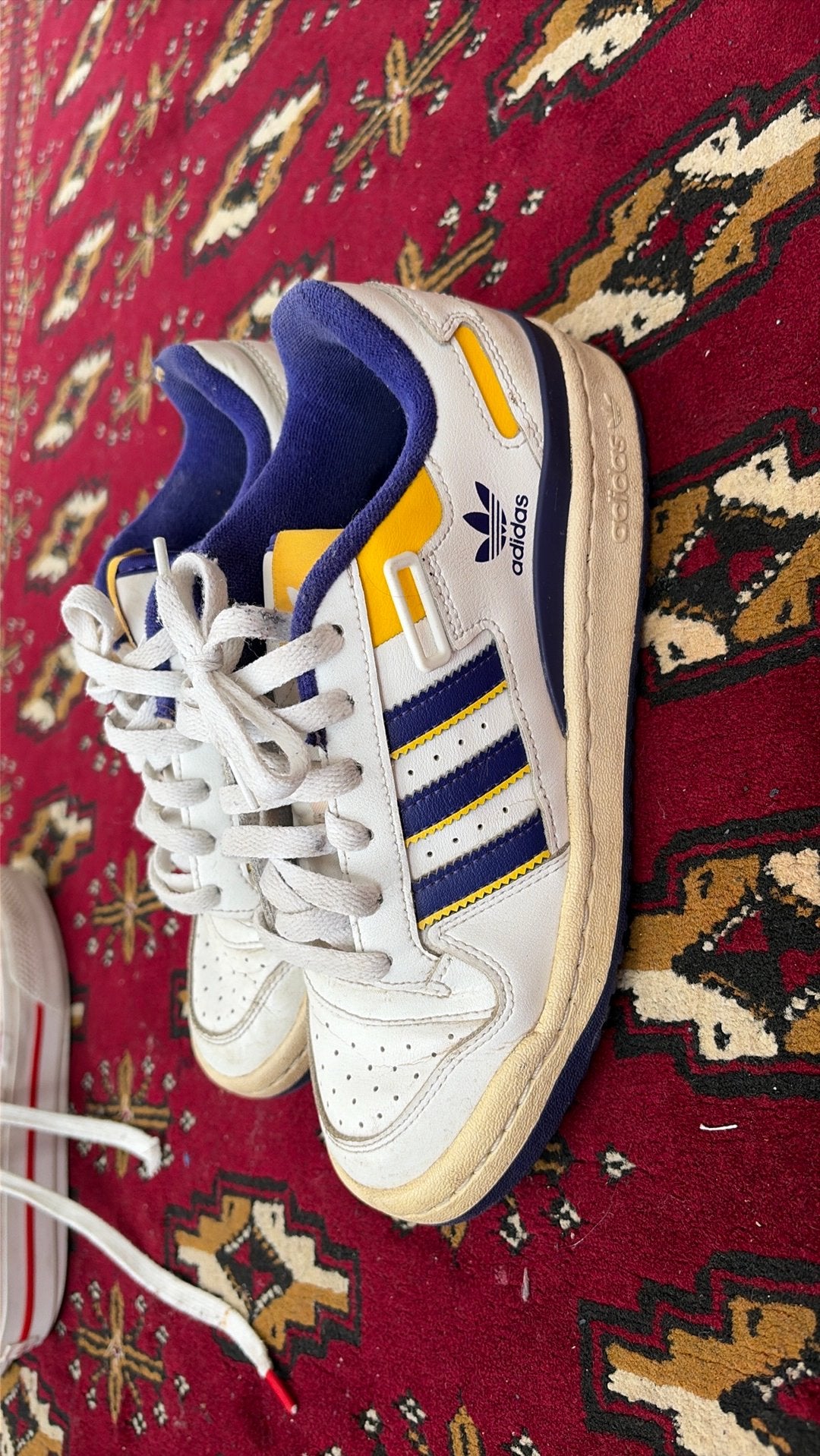 Forum Adidas Originals, Enlèvement, Porté, Blanc, Baskets