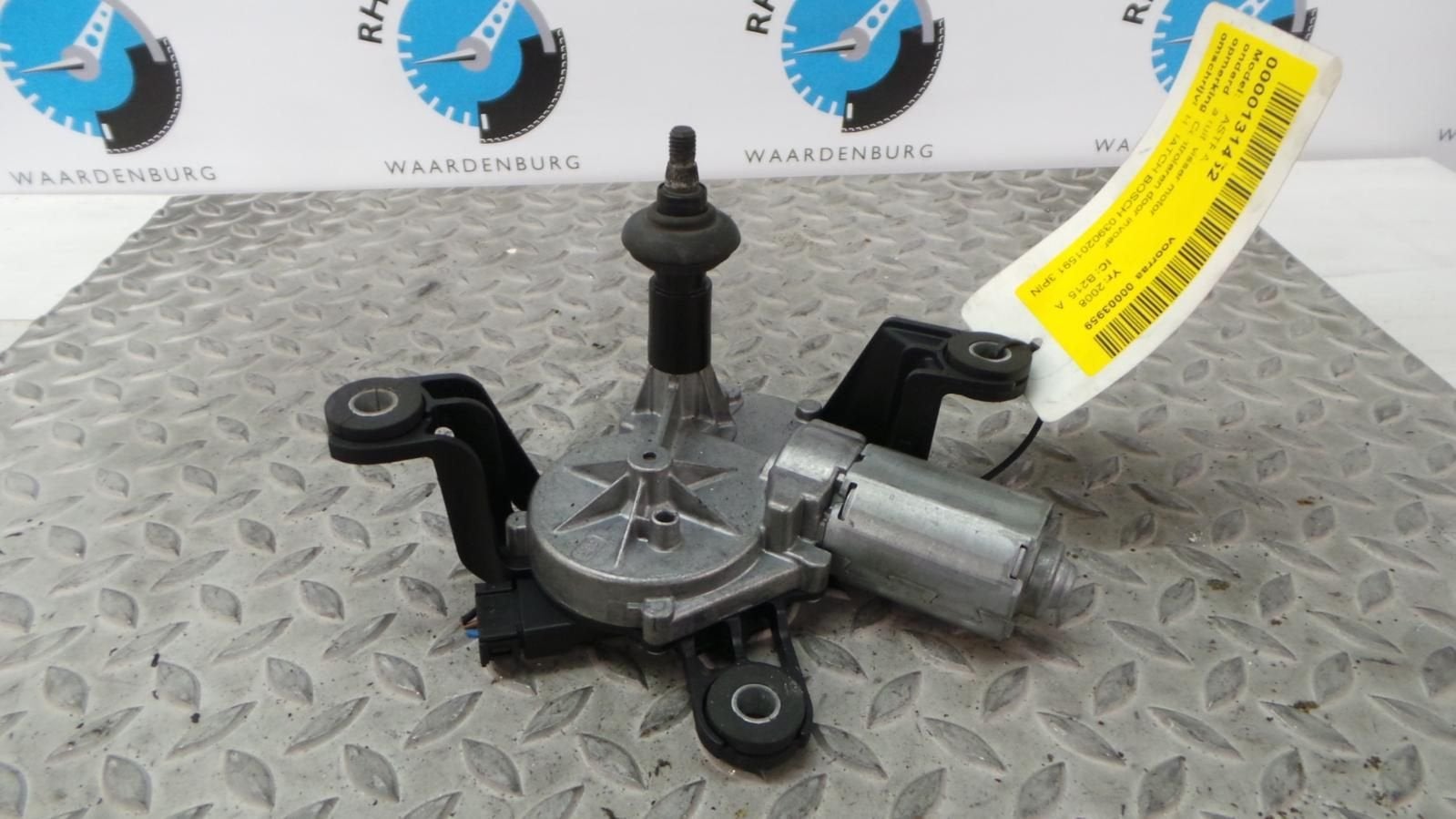 OPEL ASTRA RUITENWISSERMOTOR ACHTER 2008, Ophalen of Verzenden, Gebruikt, ARN erkend