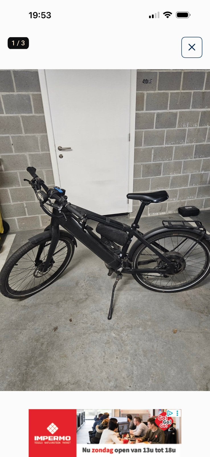 Elektrische fiets stromer st2 van het jaar 2018, Ophalen of Verzenden, Zo goed als nieuw