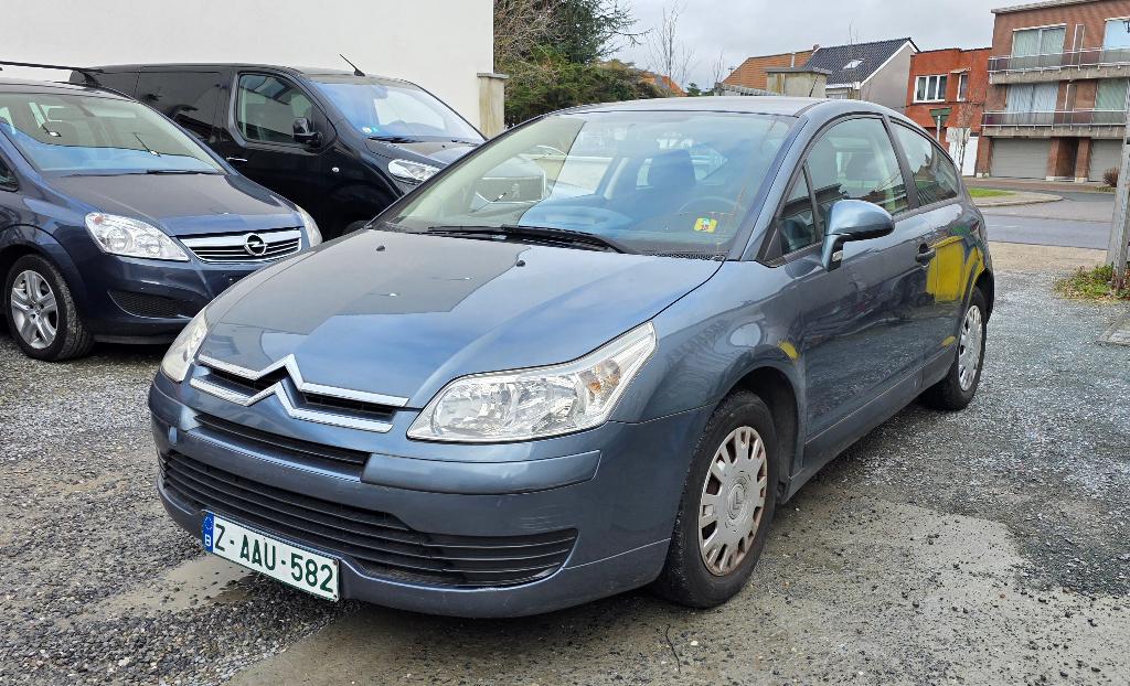 Citroen C4 1.4 ESSENCE 2005 3P, Autos, Citroën, Argent ou Gris, Achat, Entreprise, 65 kW
