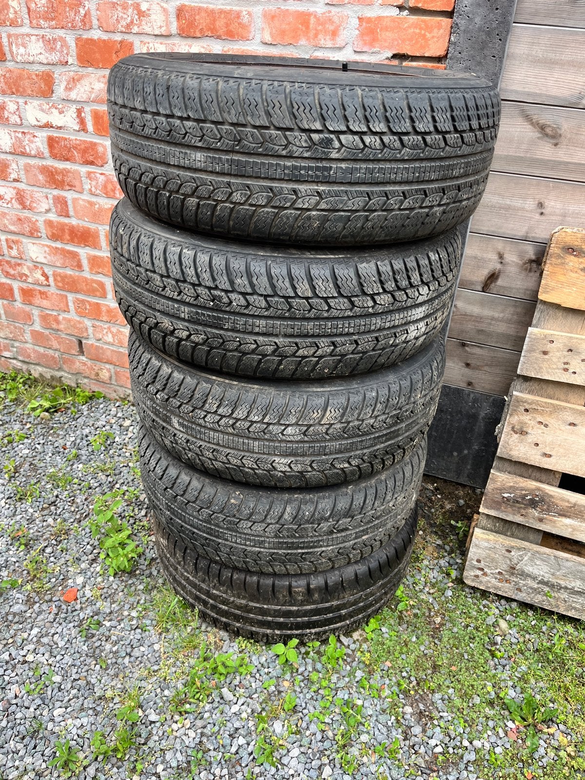 5 velgen met banden, Auto-onderdelen, Banden en Velgen, Ophalen, Gebruikt, 16 inch, Banden en Velgen