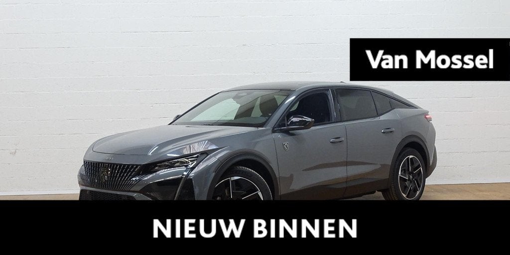Peugeot 408 1.2 HYBRID 145 e-DSC6 GT (automatique), Autos, Peugeot, 100 kW, Argent ou Gris, Entreprise, 5 portes