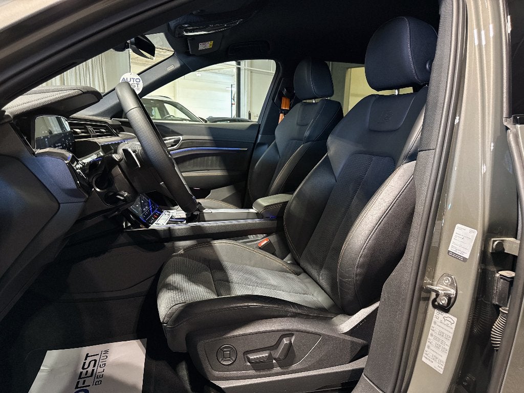 Audi E-Tron 50 Quattro S-Line « Édition noire Chronos gris, Autos, Euro 6, Entreprise, Entretenue par le concessionnaire, Noir