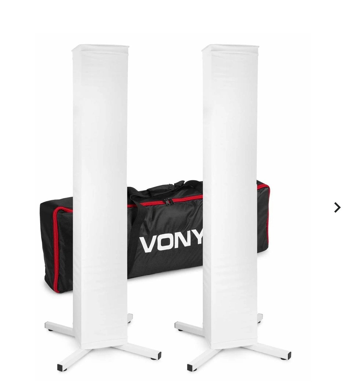Statieven luidsprekers & verlichting, Audio, Tv en Foto, Luidsprekerboxen, Ophalen, Zo goed als nieuw
