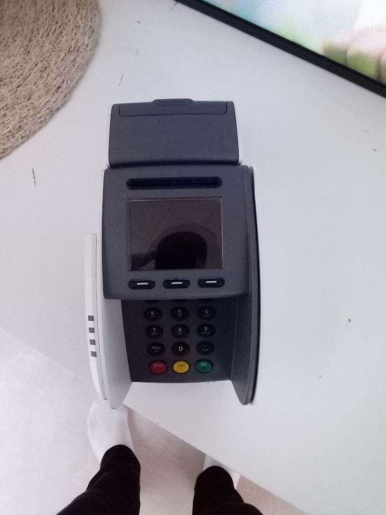 Terminal bancontact ,+ san contact, Enlèvement
