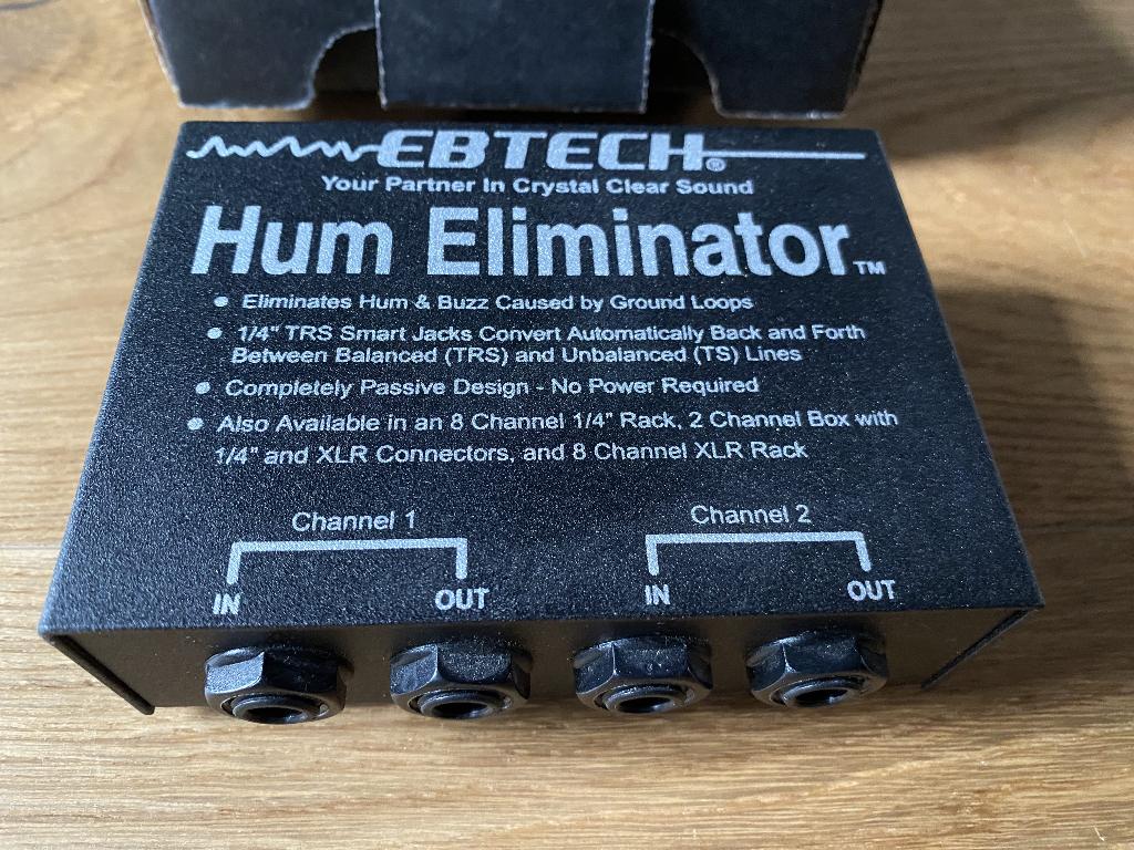 Ebtech - Hum Eliminator, Musique & Instruments, Effets, Enlèvement ou Envoi, Comme neuf, Autres types
