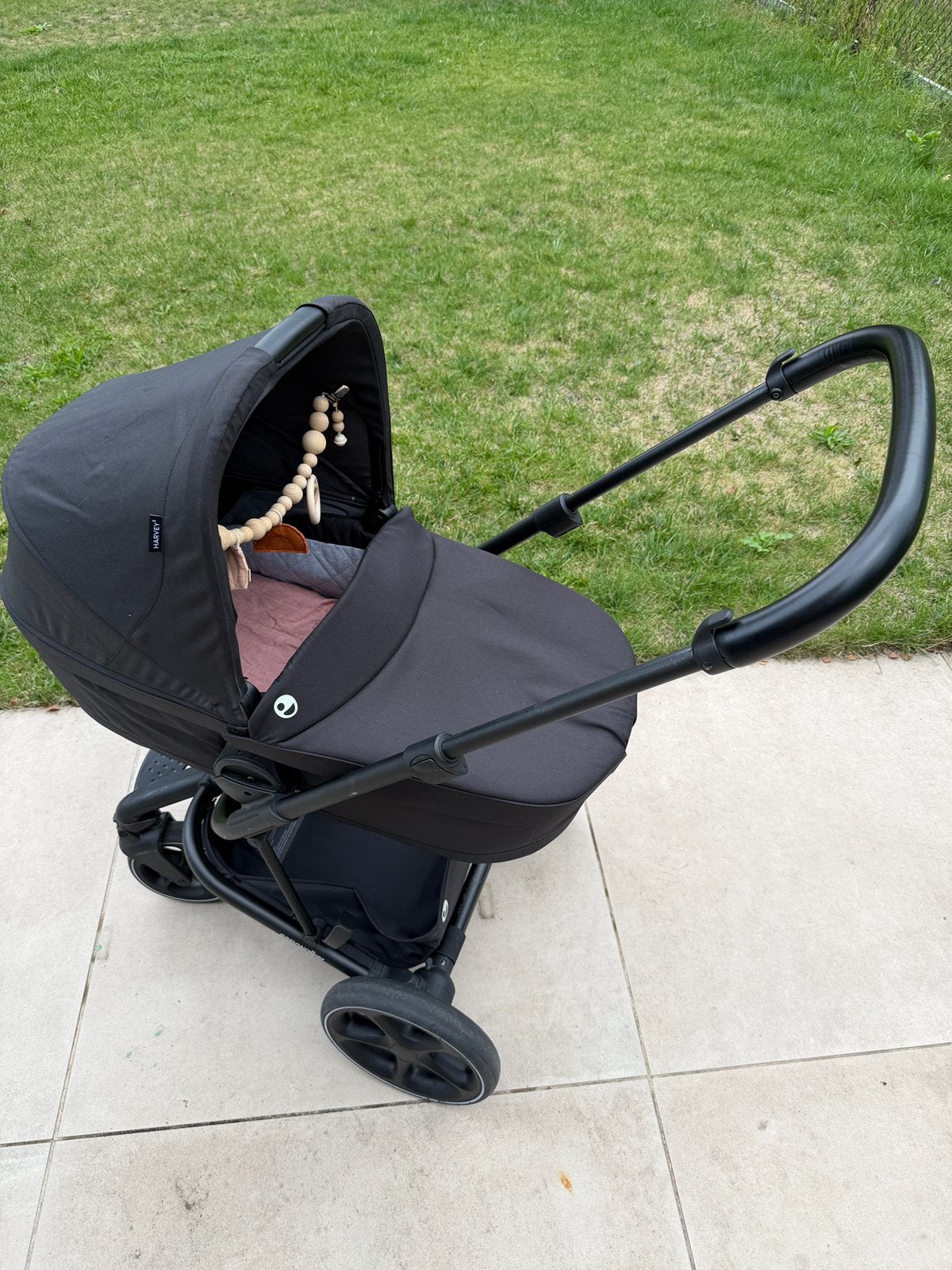 EasyWalker kinderwagen Harvey3 zwart, Kinderen en Baby's, Kinderwagens en Combinaties, Ophalen, Zo goed als nieuw, Kinderwagen