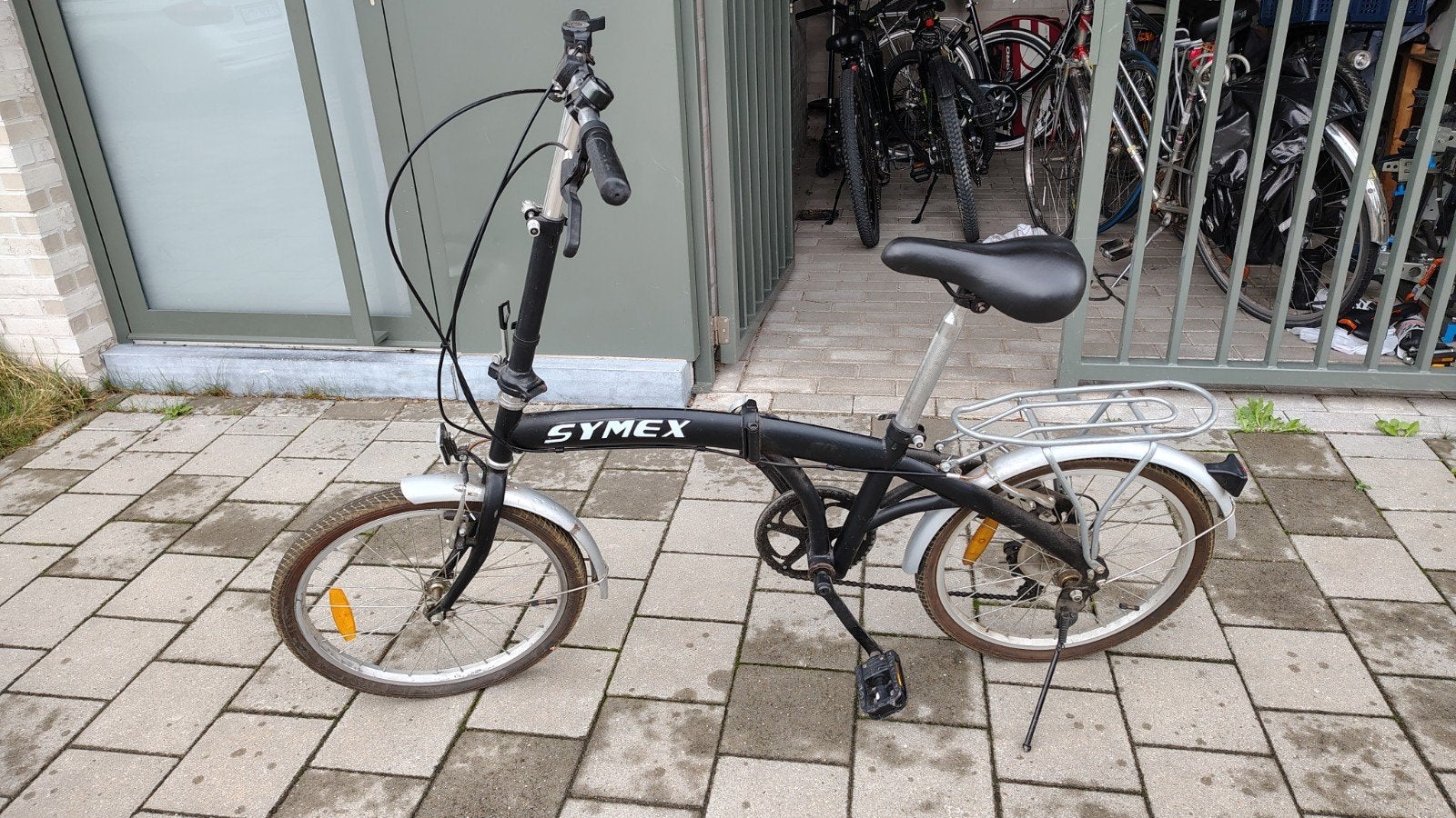 plooifiets symex 6 versnellingen, Vélos & Vélomoteurs, Vélos | Vélos pliables, Autres marques, Vitesses, Frein sur jante, 18 à 20 pouces