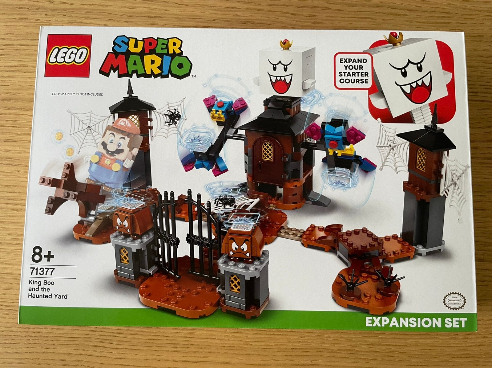 LEGO 71377 SUPER MARIO King Boo and the Haunted Yard NIEUW, Verzenden, Nieuw, Lego