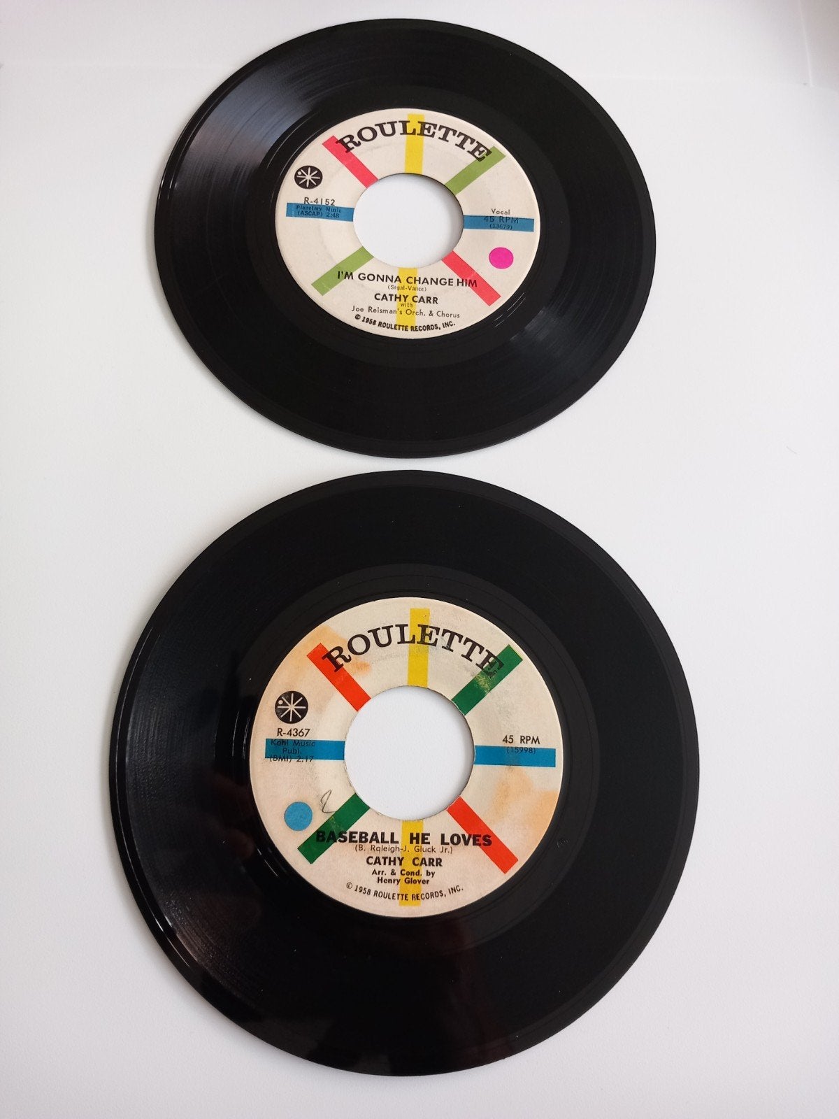 CATHY CARR. 60S OLDIES POP-CORN 2 X 45T, Pop