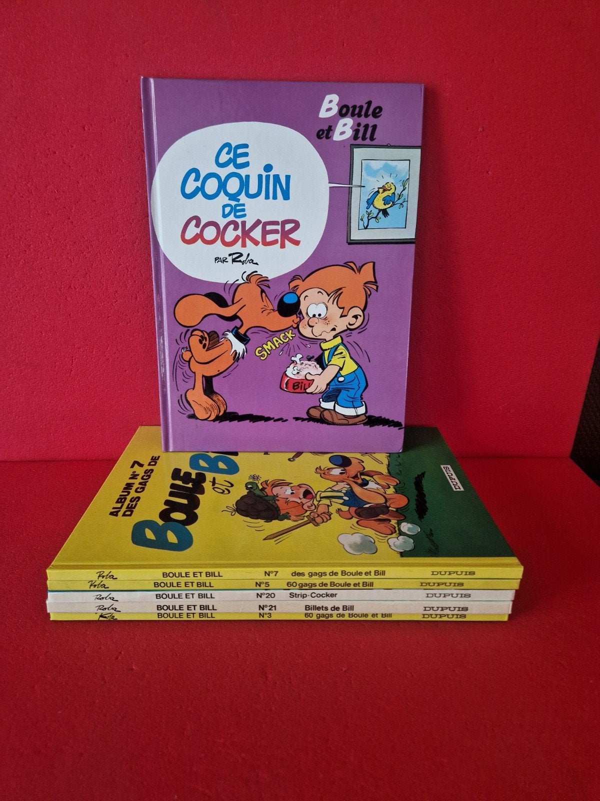 lot de 6 bd boule et bill, Enlèvement ou Envoi