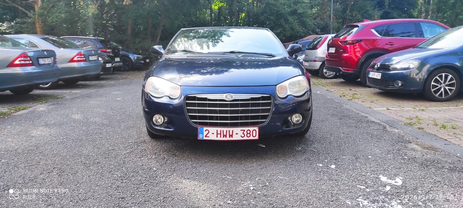 Chrysler Sebring cabriolet 2006 euro 4, Auto's, Voorwielaandrijving, Beige, 4 cilinders, Cabriolet