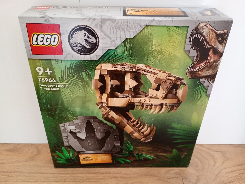 LEGO - 76964 - Dinosaurusfossielen: T. rex schedel, Jurassic World, Lego, Ophalen of Verzenden, Complete set